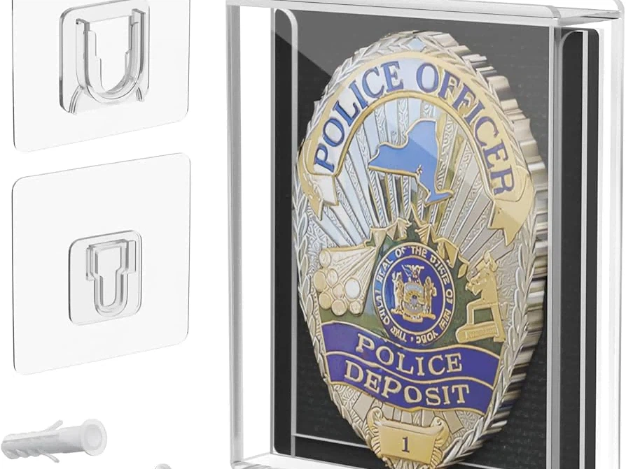 Custom Acrylic Badge Display Frames Custom Acrylic Badge Display Frames