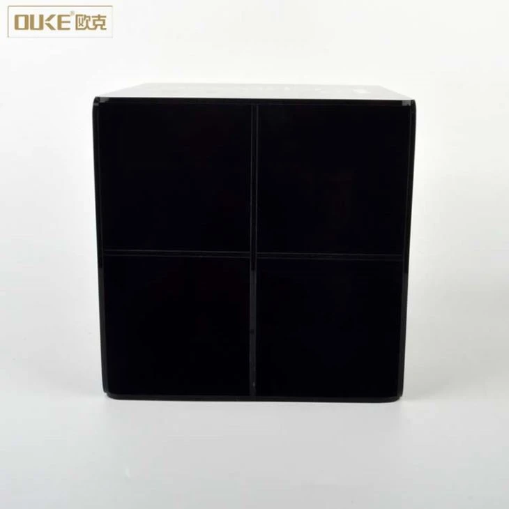 Printing Cube Cheap Acrylic Storage Boxes