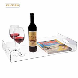 Kosongkan Dulang Berkhidmat Akrilik Berkualiti Tinggi