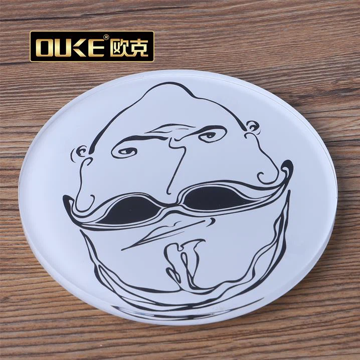 Acrylic Design Different Cup Coaster Display Stand