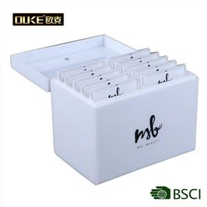 Kotak Bulu Mata Akrilik 10pcs Buatan Tangan